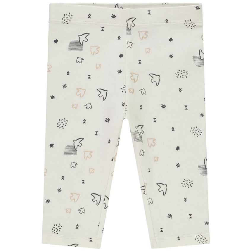 Corsaire en jersey imprimé fantaisie pour bébé fille 