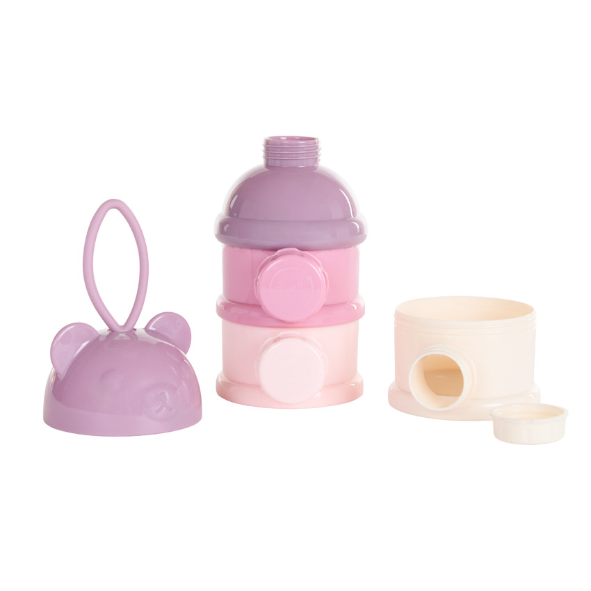 Doseerdoos voor poedermelk Miamix - Roze 