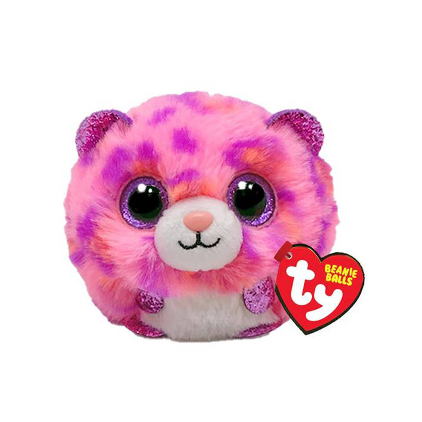 Petite peluche Puffies Topaz le léopard 