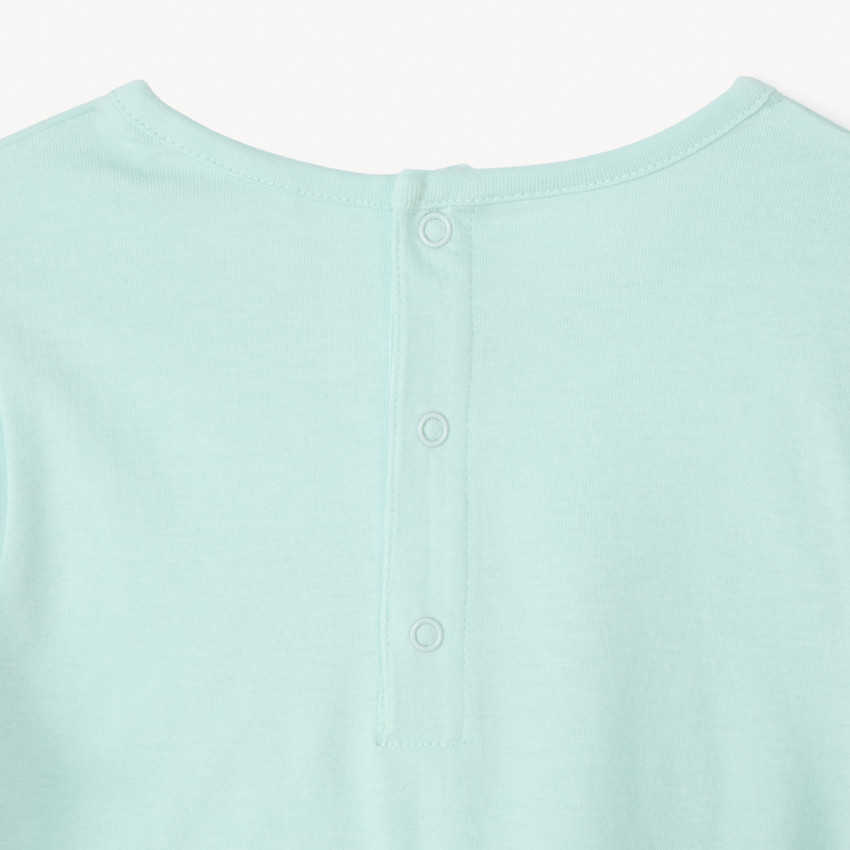 Set pyjama lange van bedrukt jersey voor jongen. 