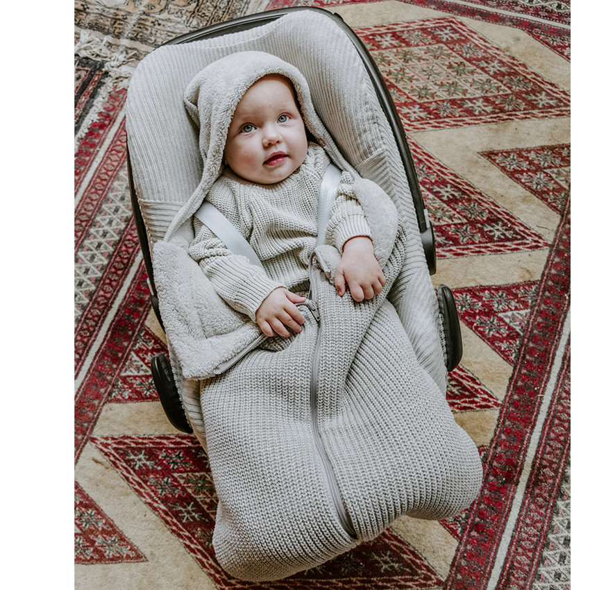 Housse de siège auto GR0+ Sense - Caillou gris 