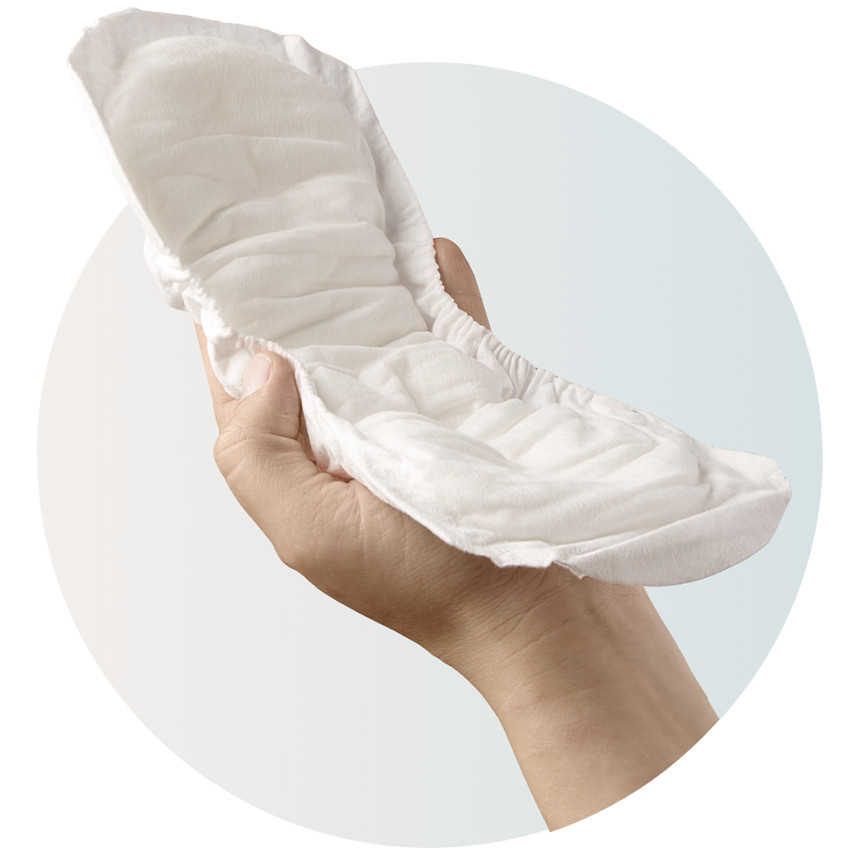 Protège-slips grossesse & post-grossesse - Blanc - 10pcs 