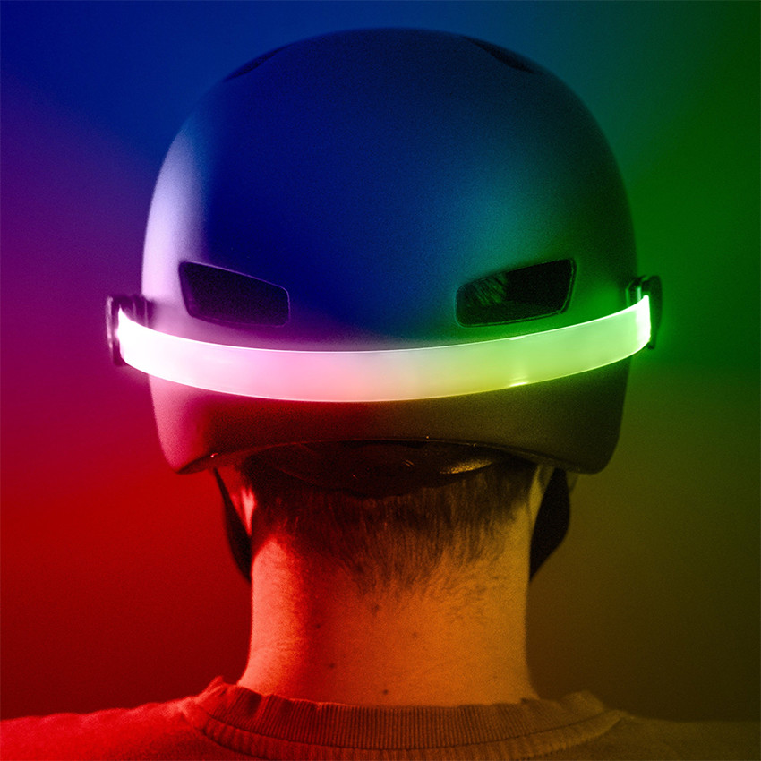 Éclairage LED Brightz pour casque de vélo Multicolor 