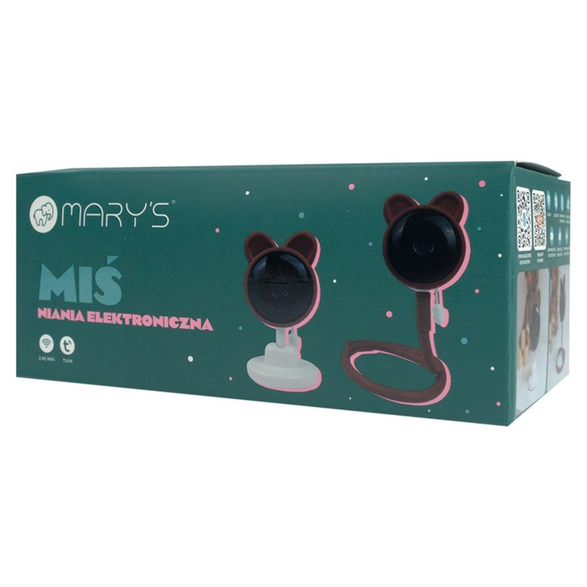 Babyphone vidéo Ours brun 