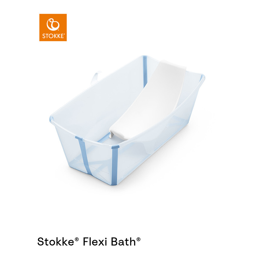 Pack baignoire Flexi Bath + transat ocean blue 
