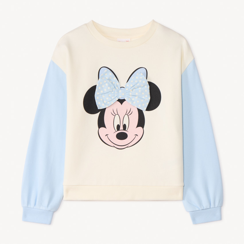 Oversized fleece sweat met Minnie Disney voor meisjes 