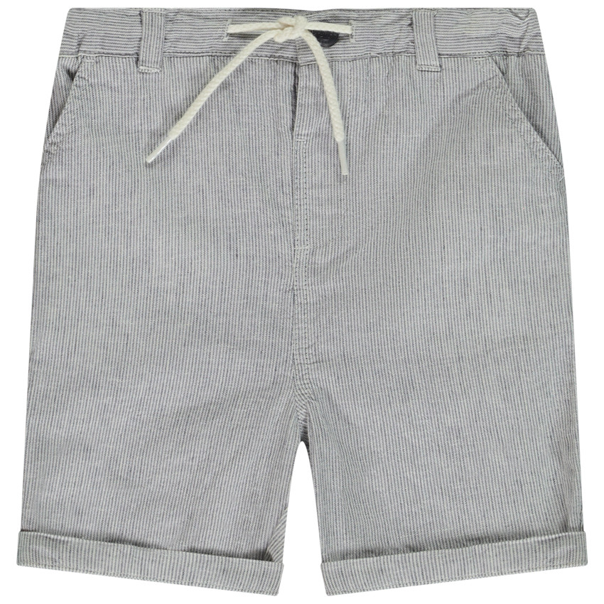 Bermuda chino van stof met strepen voor baby jongen 