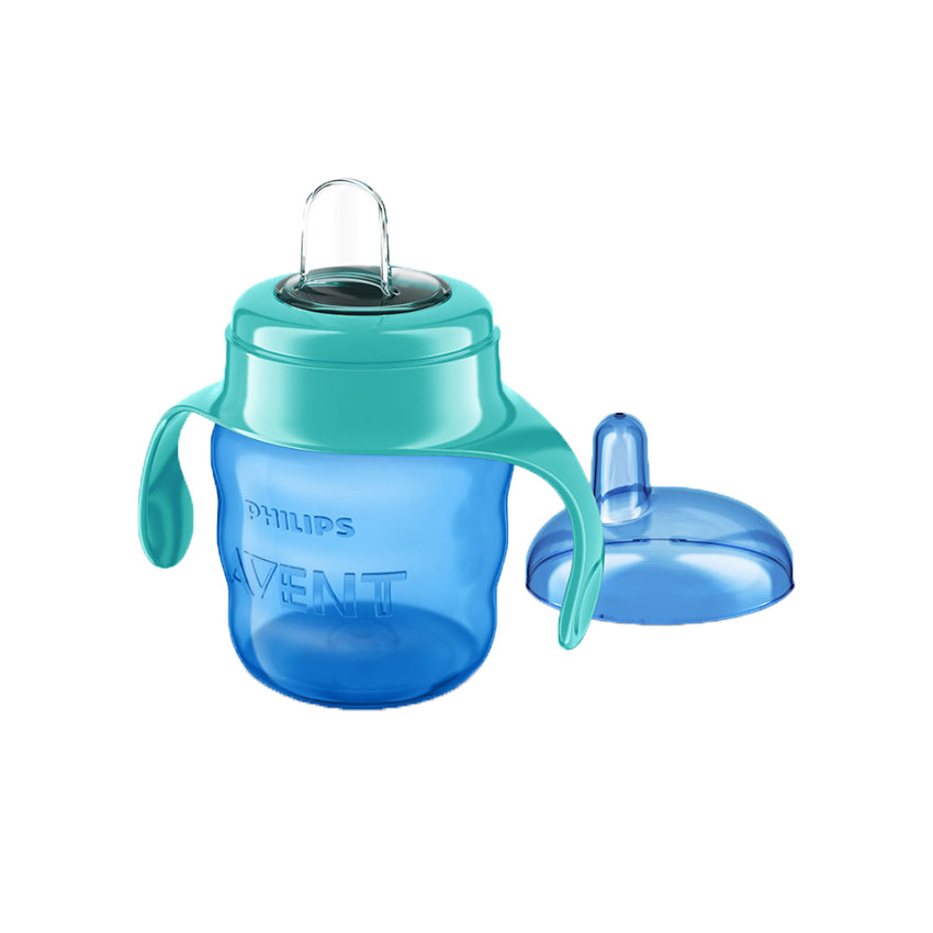 Tasse anti-fuites d'apprentissage +6m 200ml - Vert/Bleu 