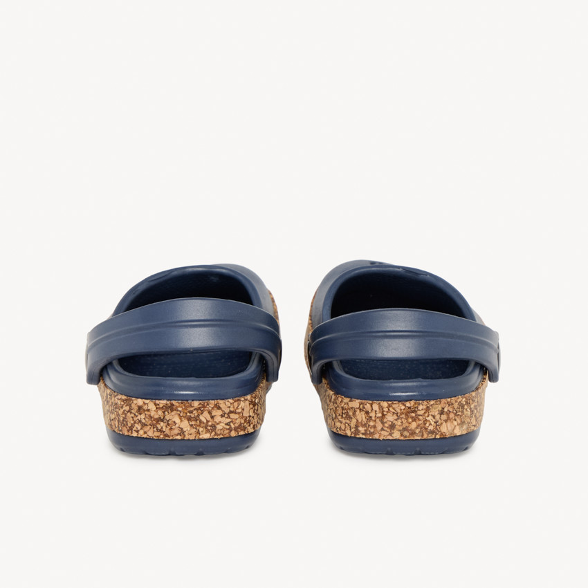 Haai-sabots met kurk-effect voor jongens 