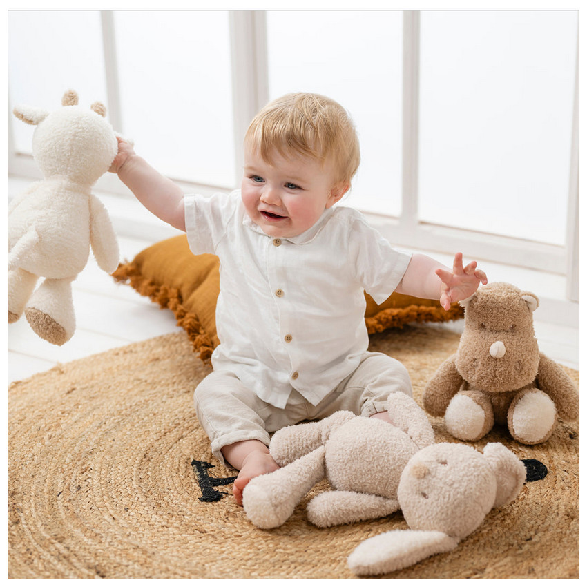 Knuffel Konijn-Teddy 34cm 