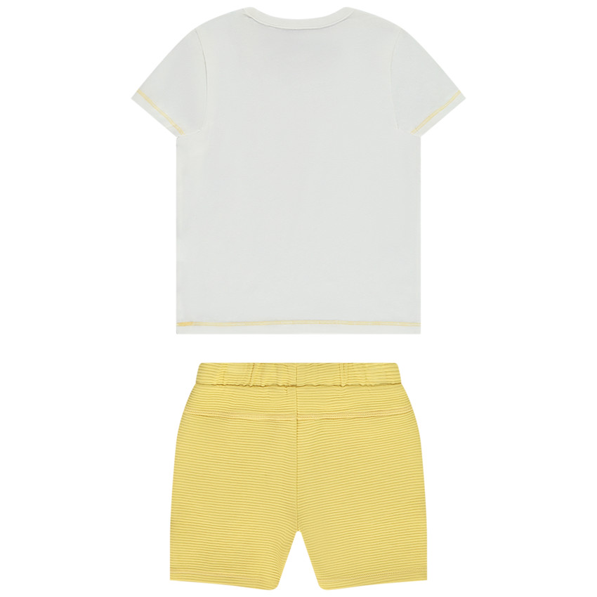 Ensemble 2 pièces avec print fantaisie pour bébé garçon 