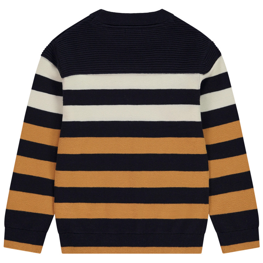 Gestreepte fantasietrui voor jongen 