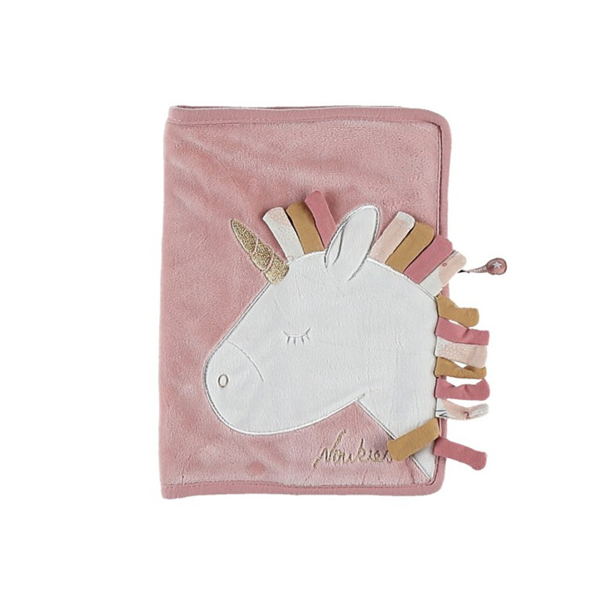 Protège carnet de santé Lina & Joy - Rose  