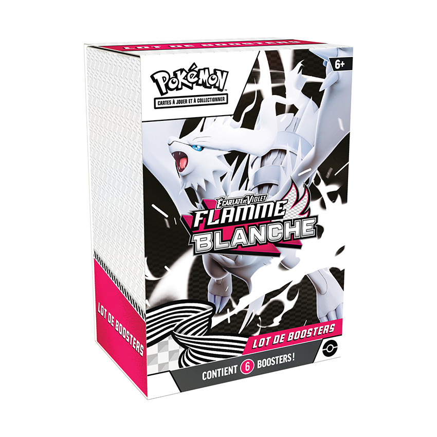 Bundle de 6 boosters Pokémon Flamme Blanche 