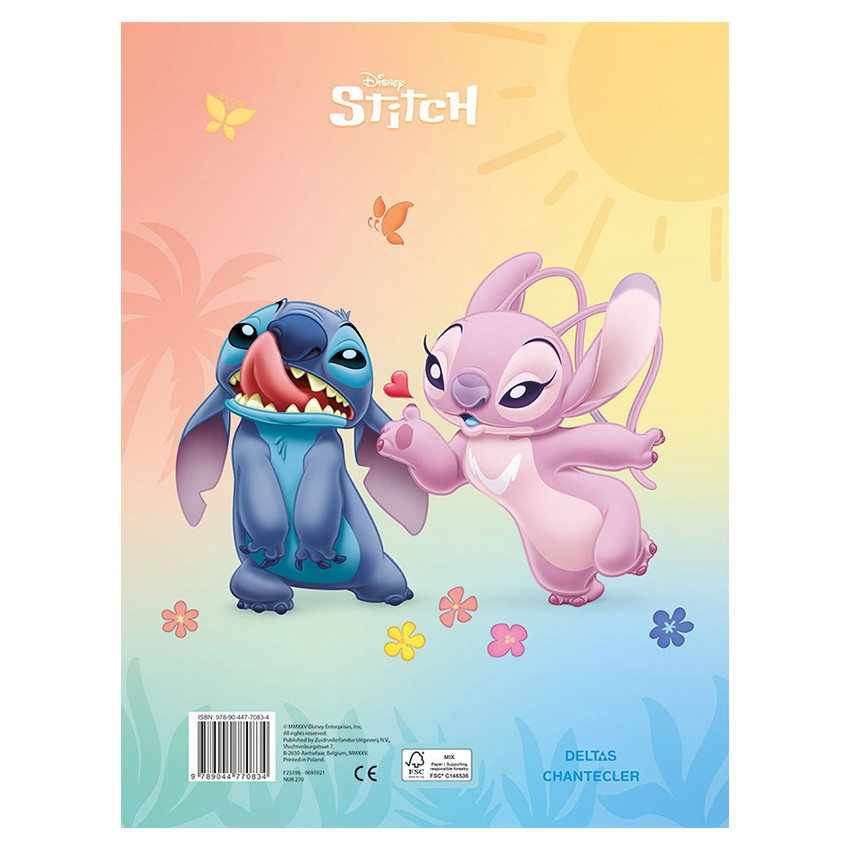 Livre NL Disney Stitch Super Color Parade +3A 