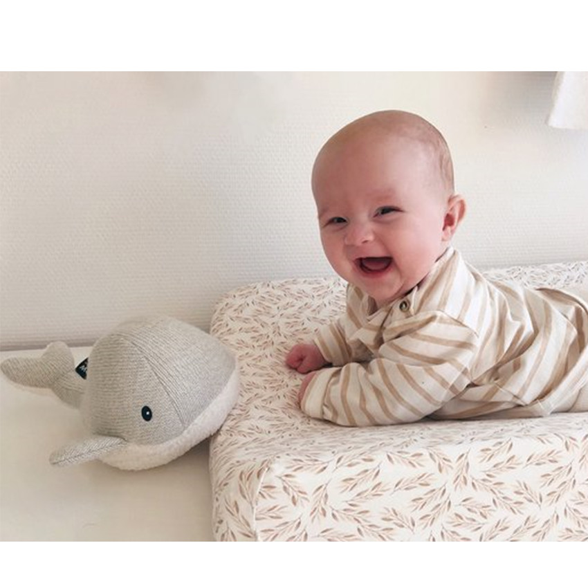 Hartslagknuffel - Walvis - oplaadbaar - Grijs   