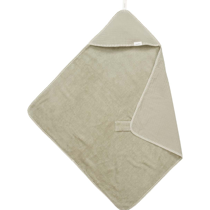 Couverture enveloppante Faro Sage 100x100cm  