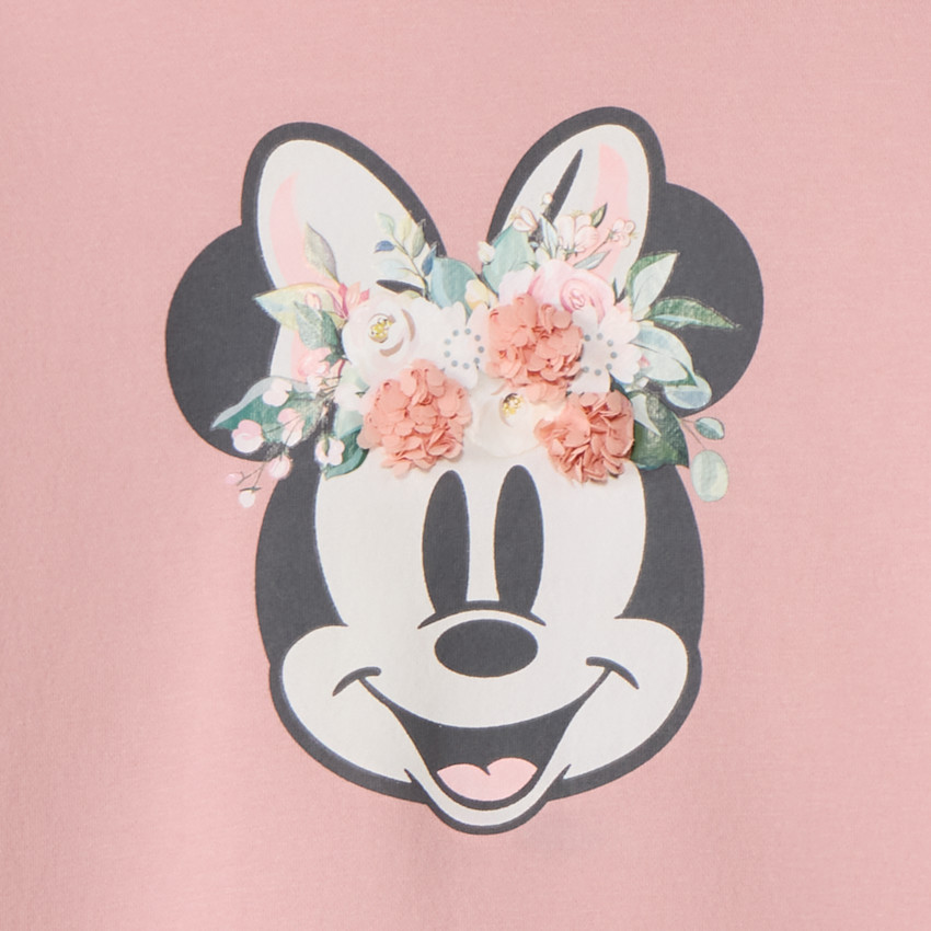 Robe à capuche en molleton Minnie Disney pour fille 