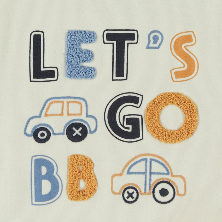 Ensemble jogging molleton effet color block pour bébé garçon 