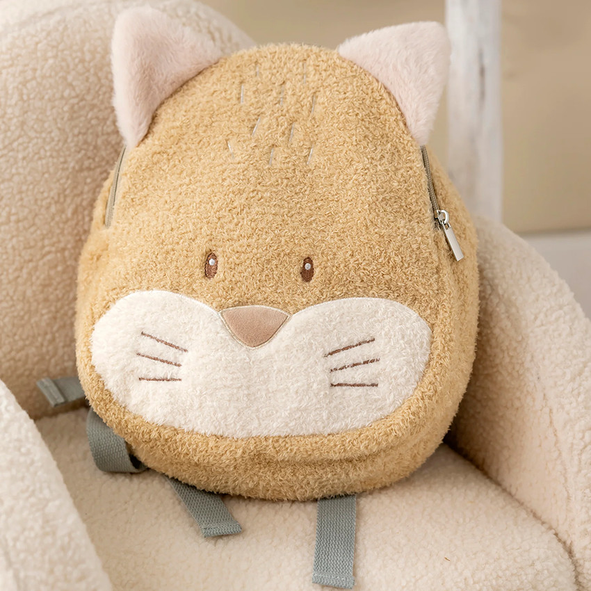 Rugzak - Vos Teddy peluche - honing  