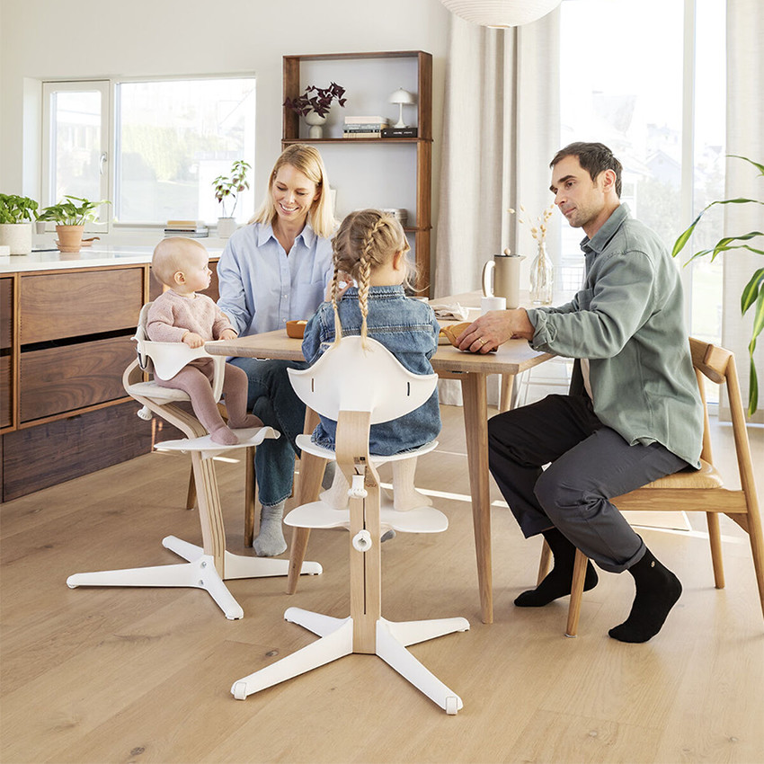 Hoge Stoel NOMI evolutief - Wit 