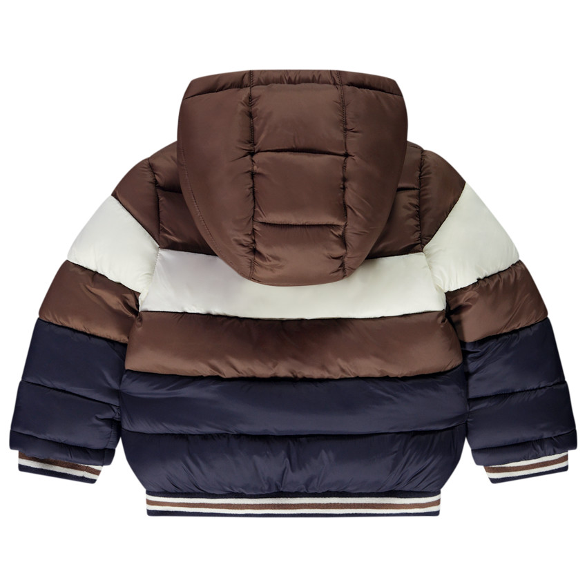 Doudoune effet color block doublée sherpa pour bébé garçon 