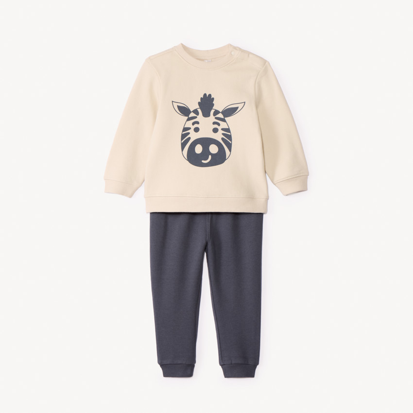 Ensemble sweat fantaisie + pantalon de jogging pour bébé garçon  