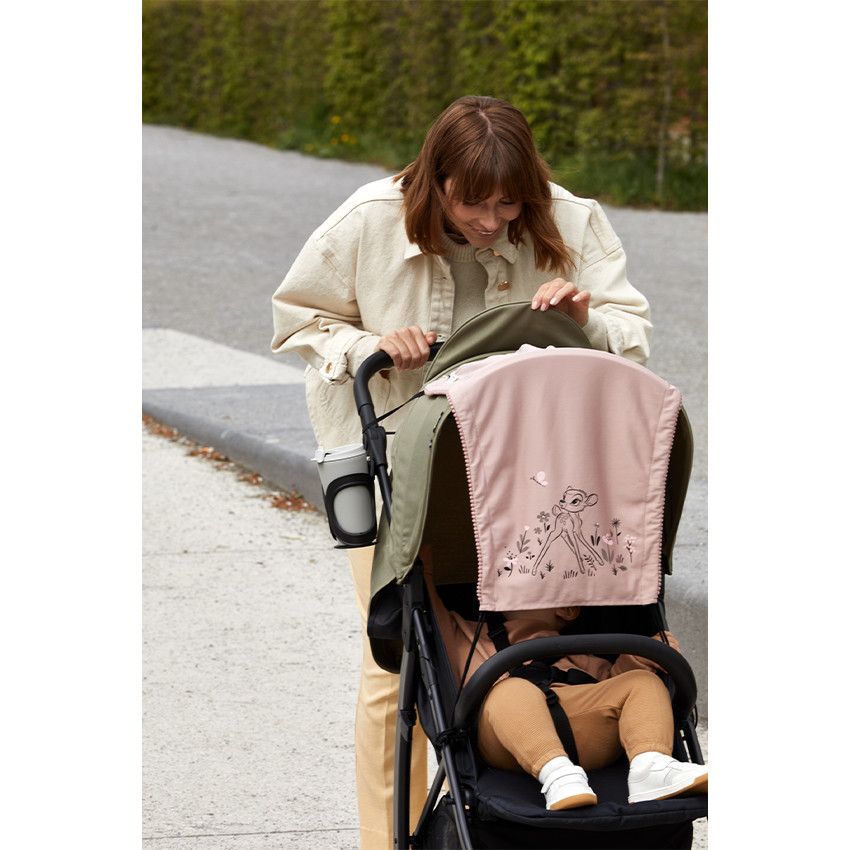 Poussette Rapid 4D Tout Terrain compacte Olive 