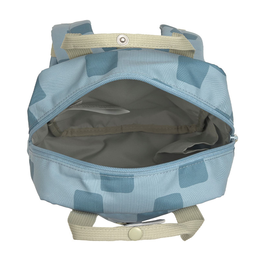 Sac à dos enfant Mini Pattern carré Party Bleu 