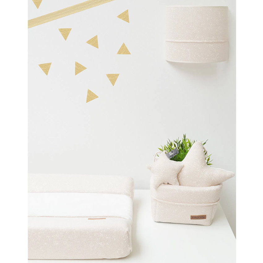 Opbergmand Sparkle - Ivoor/goud Mêle 