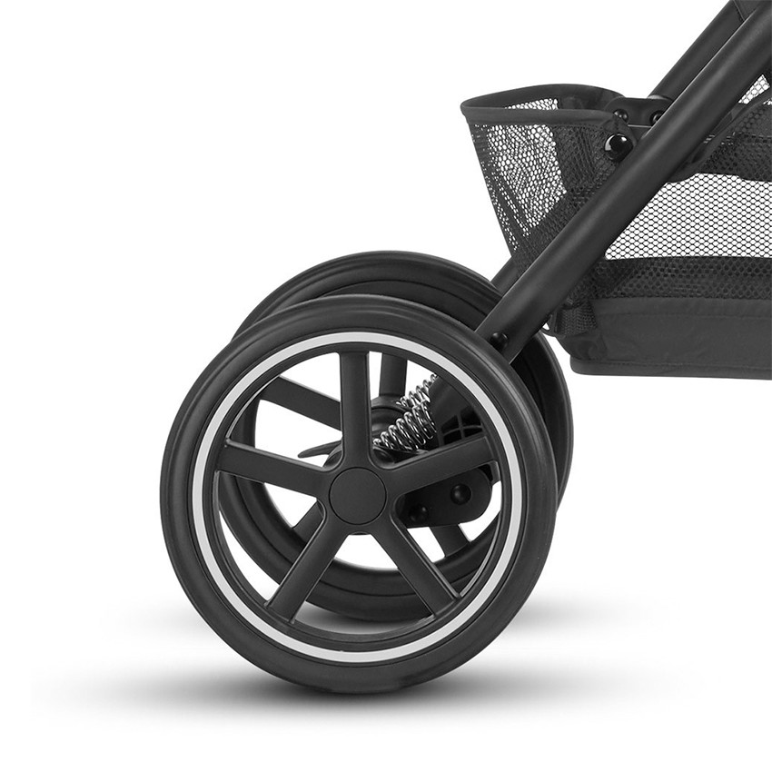Poussette Eezy S Twist+ 2 châssis noir - Deep Black 