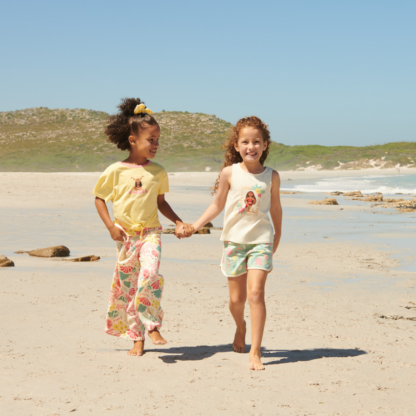Ensemble 2 pièces débardeur + short Vaiana Disney pour fille 