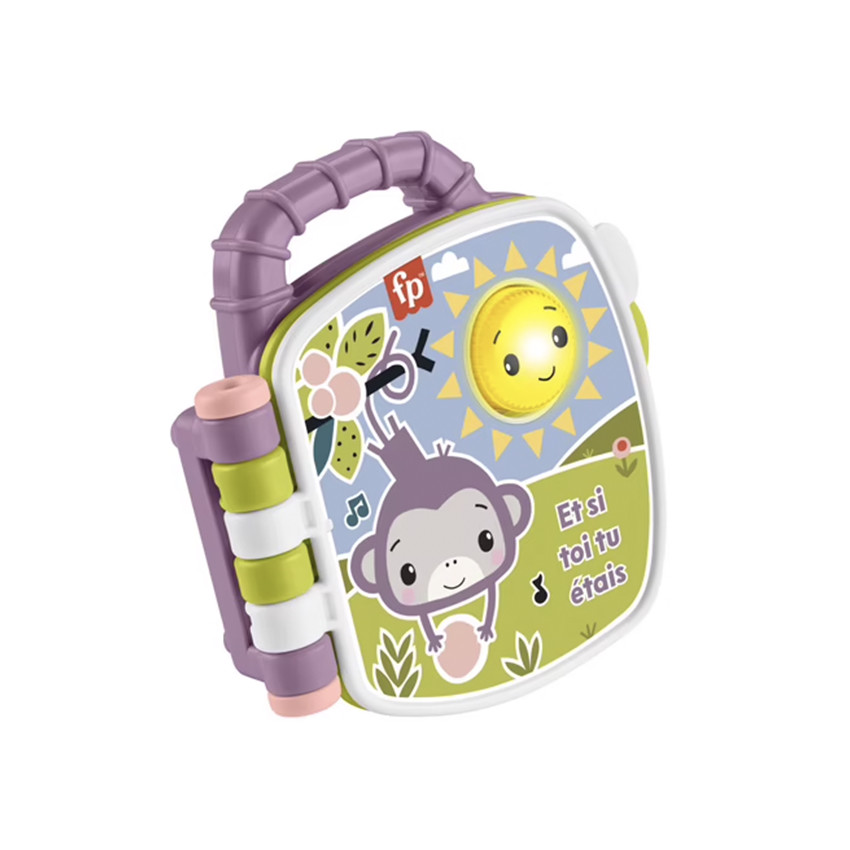 Livre interactif Comptines du singe violet 