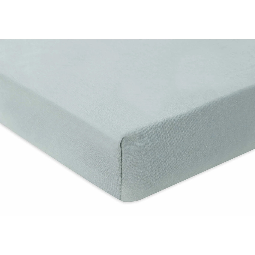 Hoeslaken Jersey 50x90cm Sea Green 