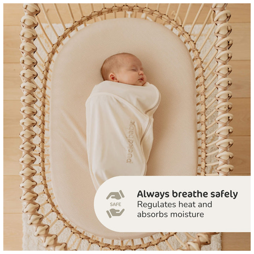 Protège matelas 3D respirant 90x50 Blanc 