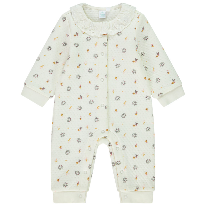 Lange jumpsuit met Marie Disney en geborduurde kraag voor meisjes 