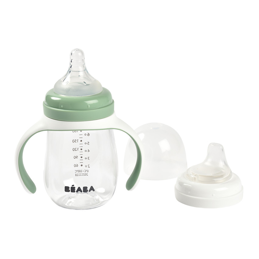 Biberon d'apprentissage 210 ml - Vert Sauge 