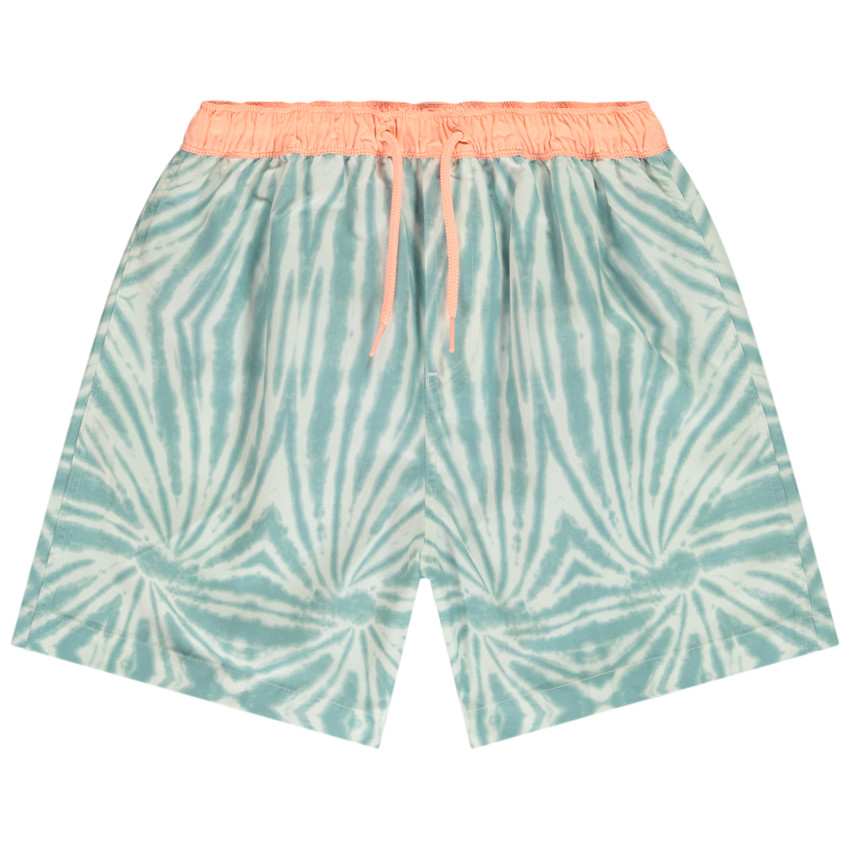 Short de bain effet tie & dye pour homme 