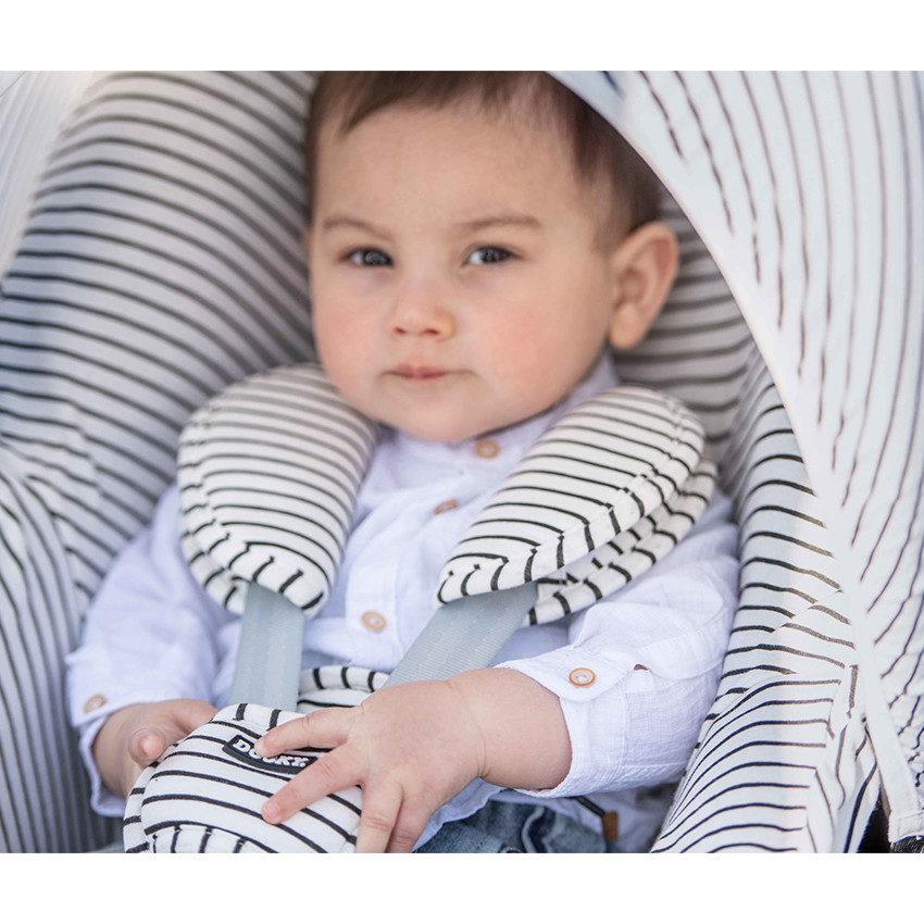 Coussinets de ceinture universels Gris 