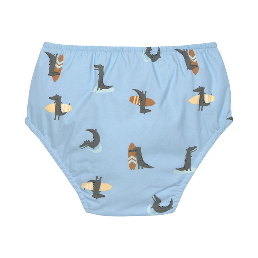 Couche de natation 62-68 (3 à 6 mois) Crocodile Sky Blue 