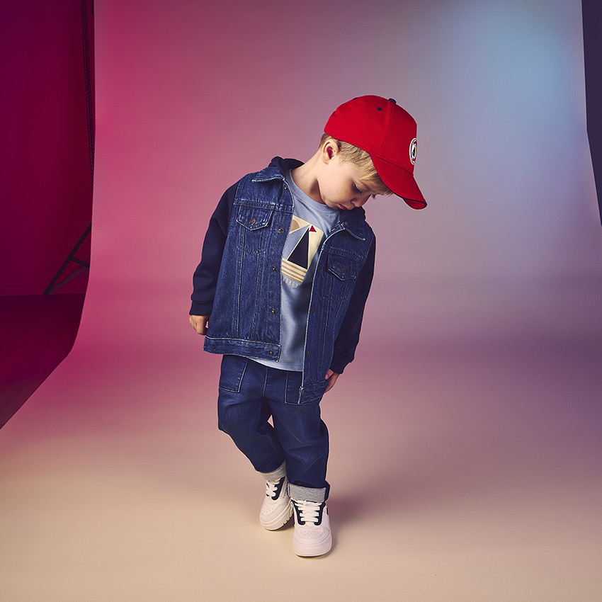 T-shirt manches courtes print voilier pour bébé garçon 