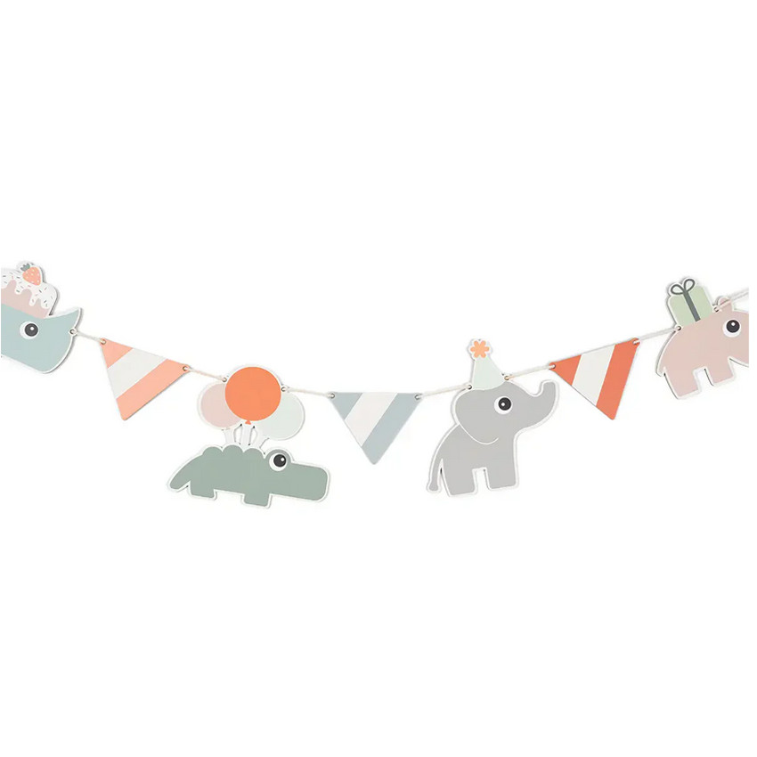Guirlande de fête et célébration 18x158cm Deer Friends 