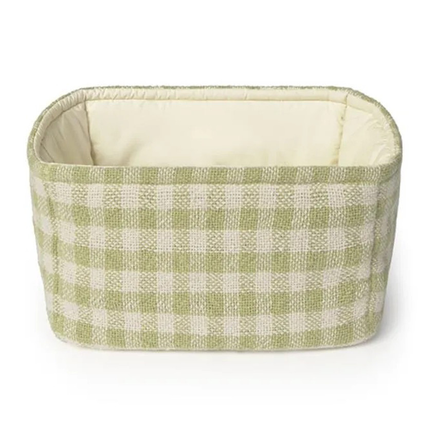 Mand gewatteerd 30x20x20cm Matcha 