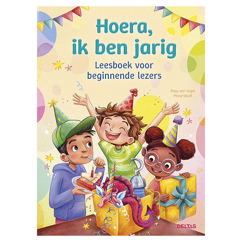 Boek NL Hoera Ik ben jarig Leesboek voor beginnende lezers +6J 