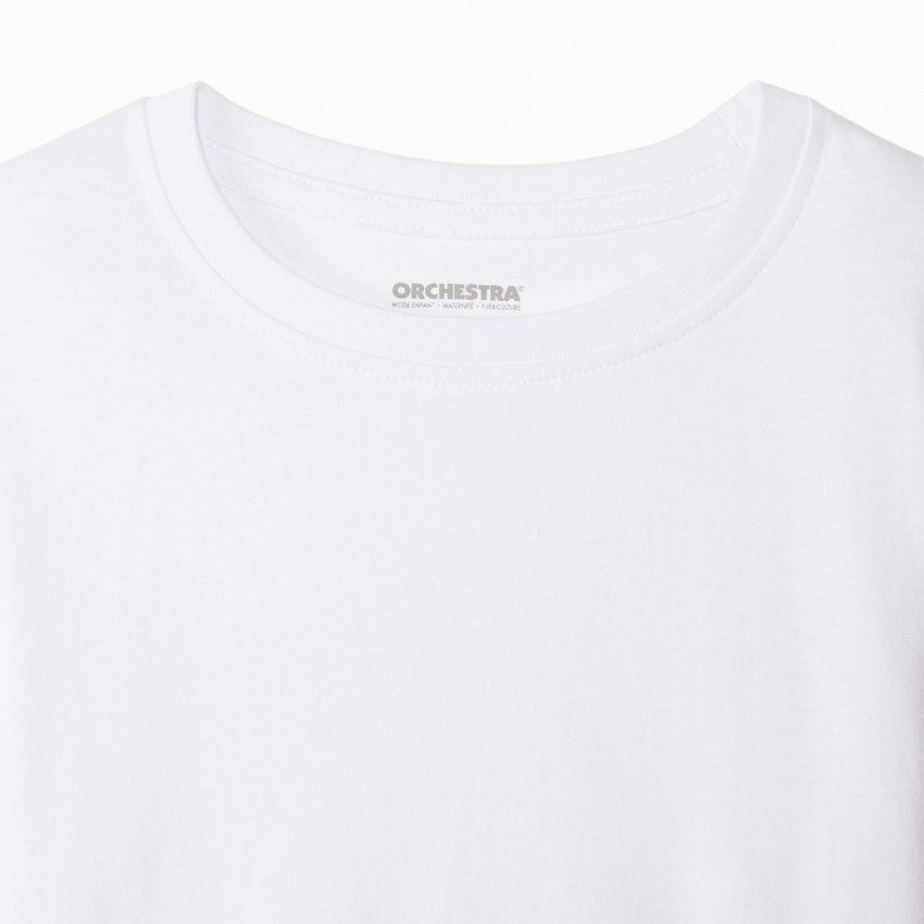 Lot de 3 t-shirts manches longues unis garçon 