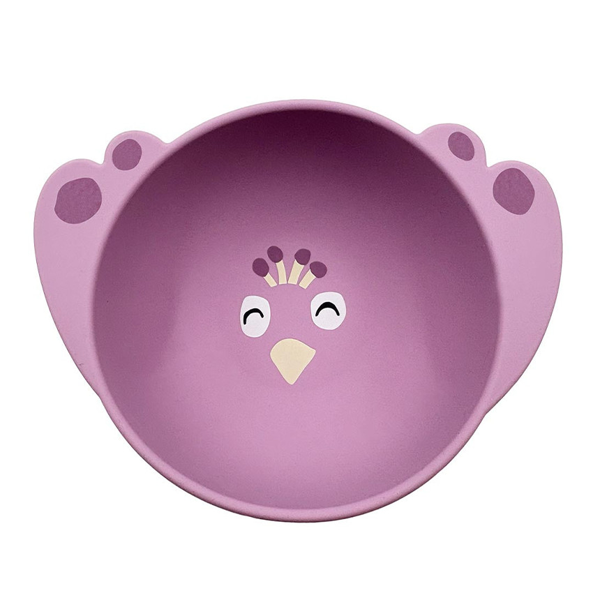 Bol en silicone avec ventouse Mrs Peacock 
