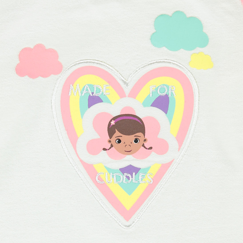 Pyjama long en velours print Disney Docteur la Peluche 