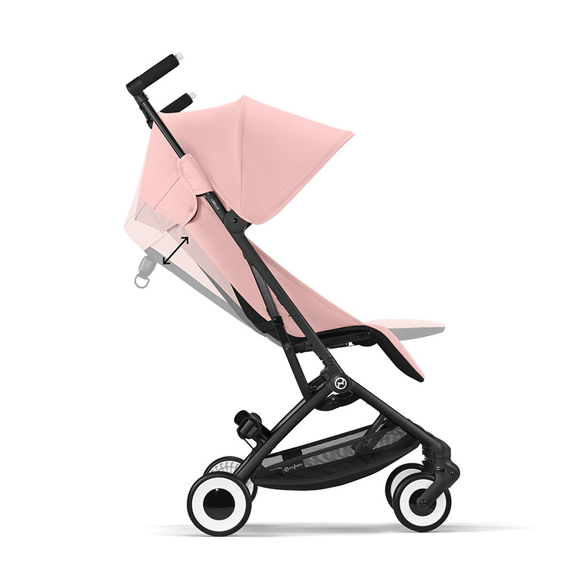 Poussette ultra-compacte Libelle 2024 black/candy pink 