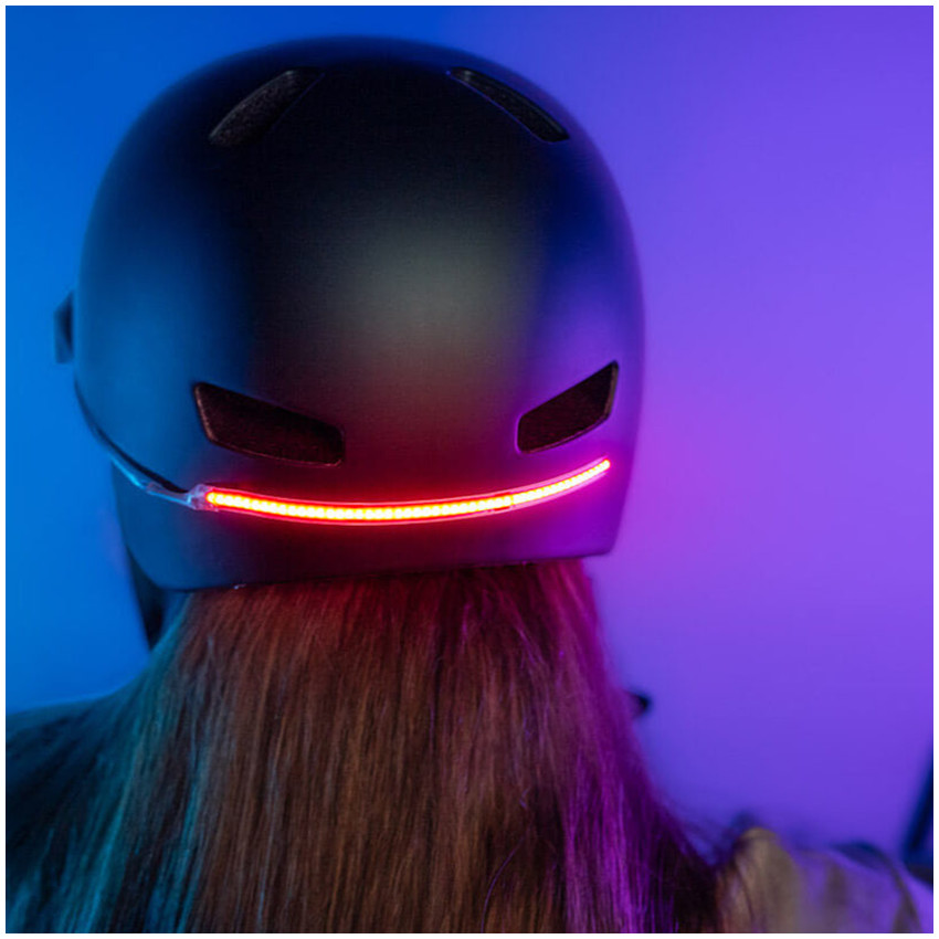 Éclairage LED Brightz pour casque de vélo Rouge 
