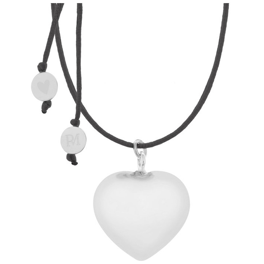 Bola collier de grossesse en forme de coeur Sofie noir 